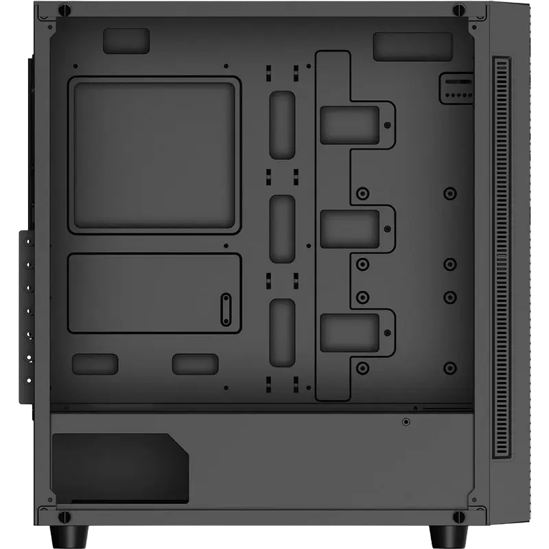 Deepcool MATREXX 55 MESH ADD-RGB 4F Midi-Tower Negru