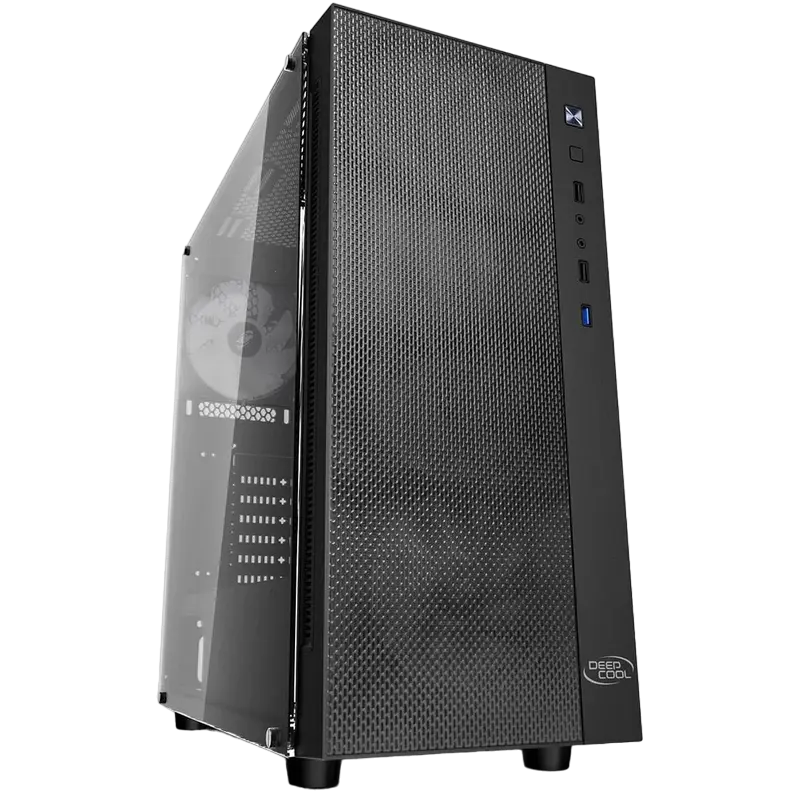 Deepcool MATREXX 55 MESH ADD-RGB 4F Midi-Tower Negru