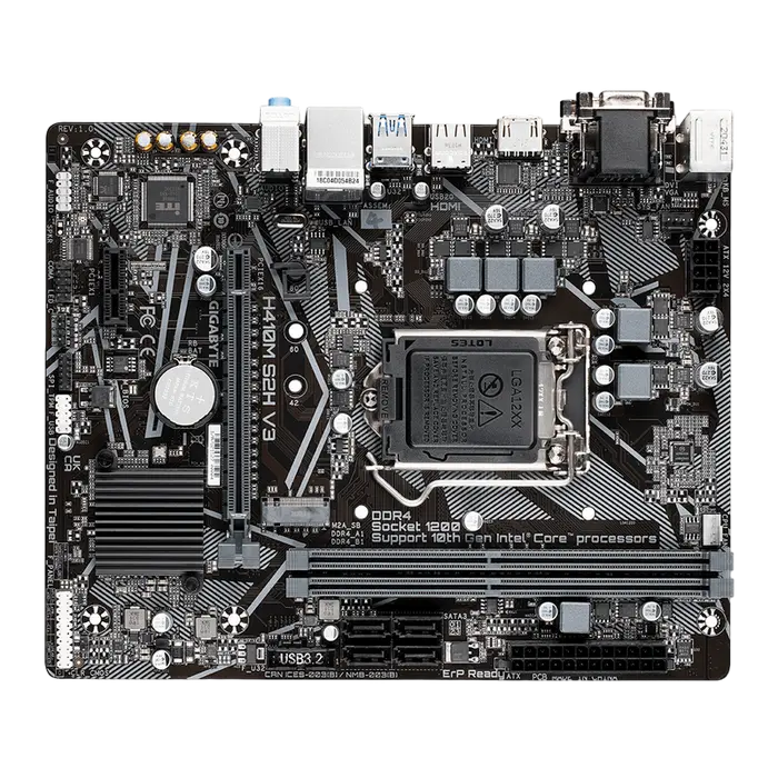 Gigabyte H410M S2H V3 LGA1200 Micro-ATX