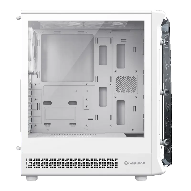 Gamemax STARLIGHT 2 AW Midi-Tower Alb