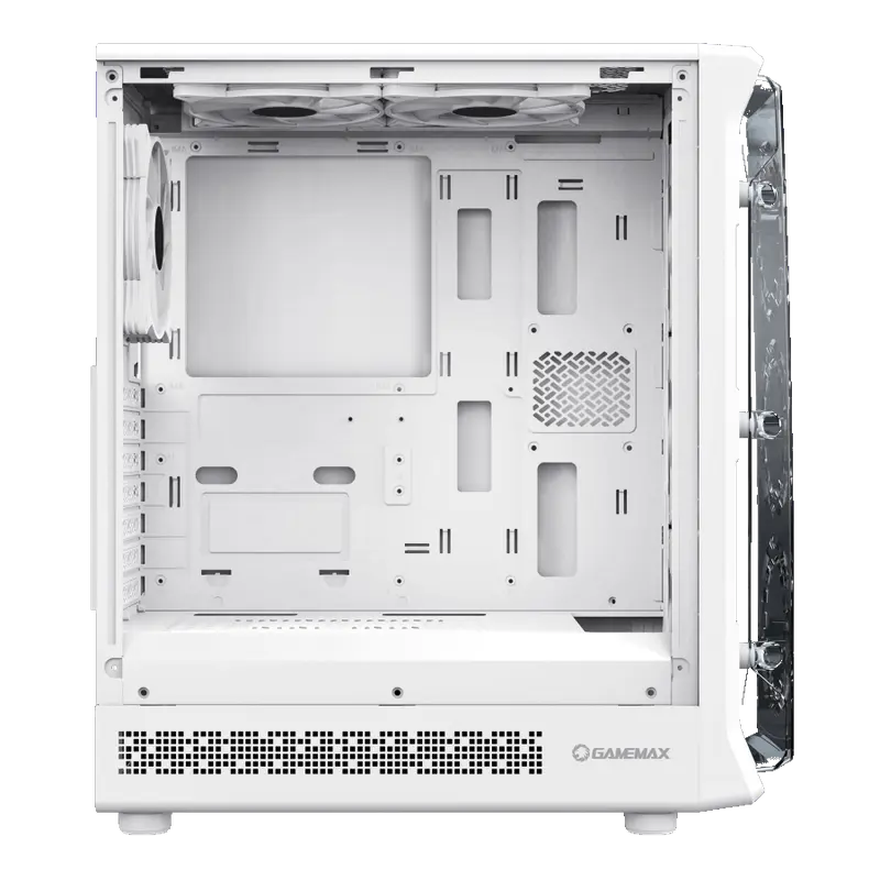 Gamemax STARLIGHT 2 AW Midi-Tower Alb