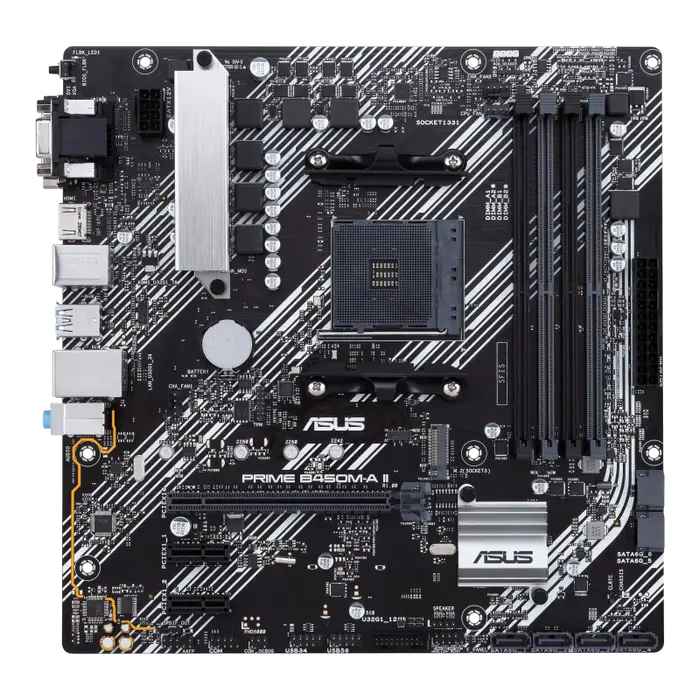 ASUS PRIME B450M-A II AM4 Micro-ATX