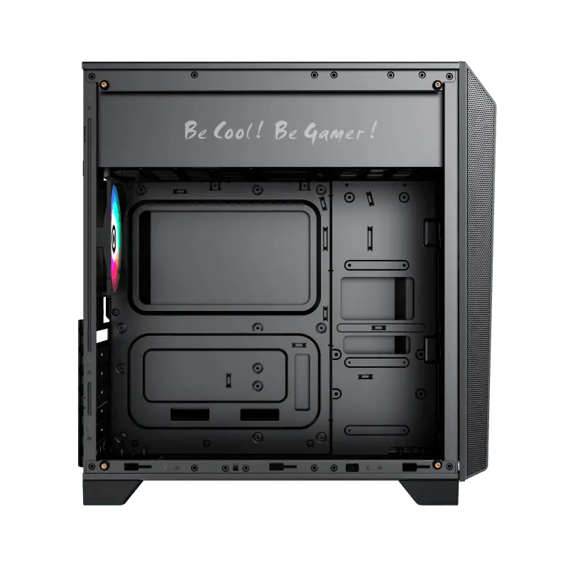 Gamemax NOVA N5 Midi-Tower Negru