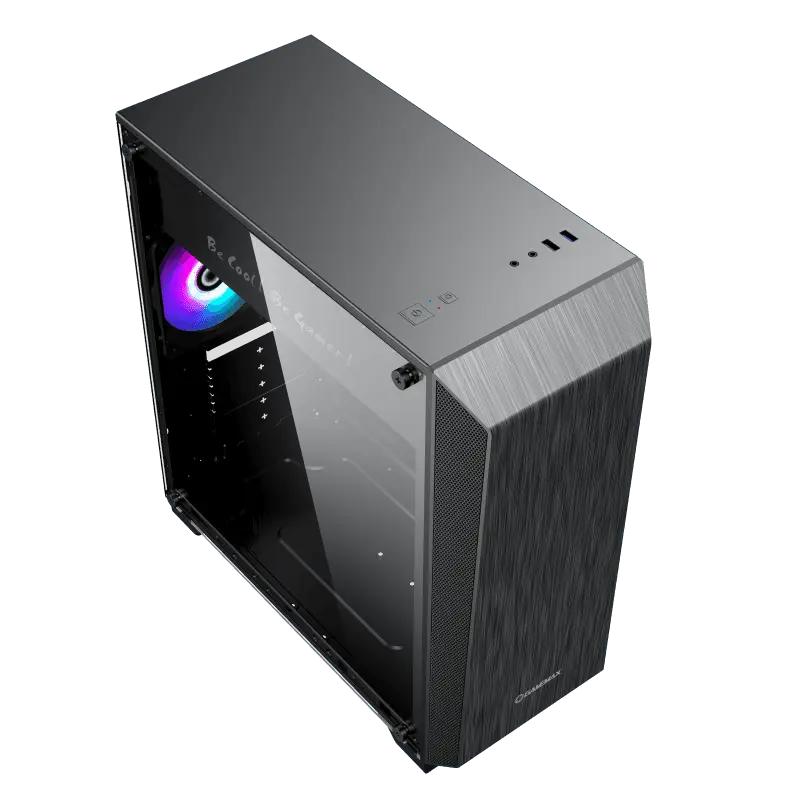 Gamemax NOVA N5 Midi-Tower Negru