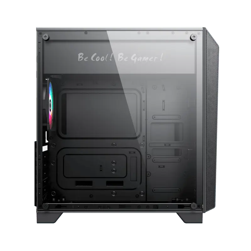 Gamemax NOVA N5 Midi-Tower Negru
