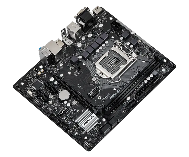 ASRock H470M-HDV/M.2 LGA1200 Micro-ATX