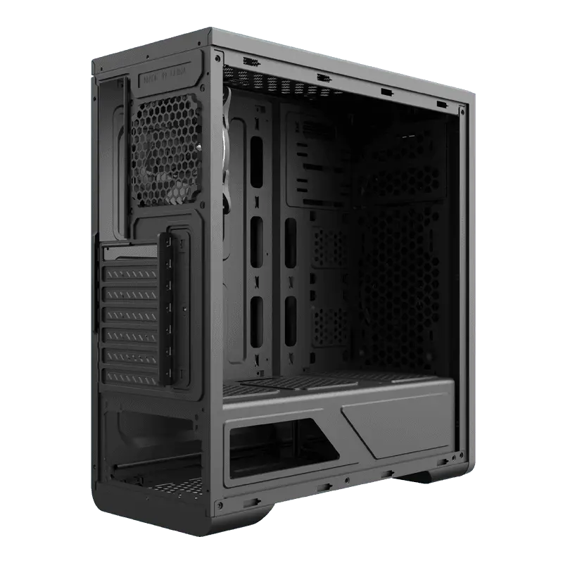 Gamemax SHINE Midi-Tower Negru