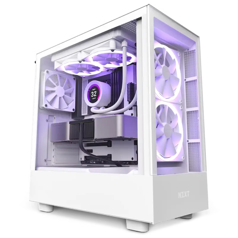 NZXT H5 Elite Midi-Tower Alb