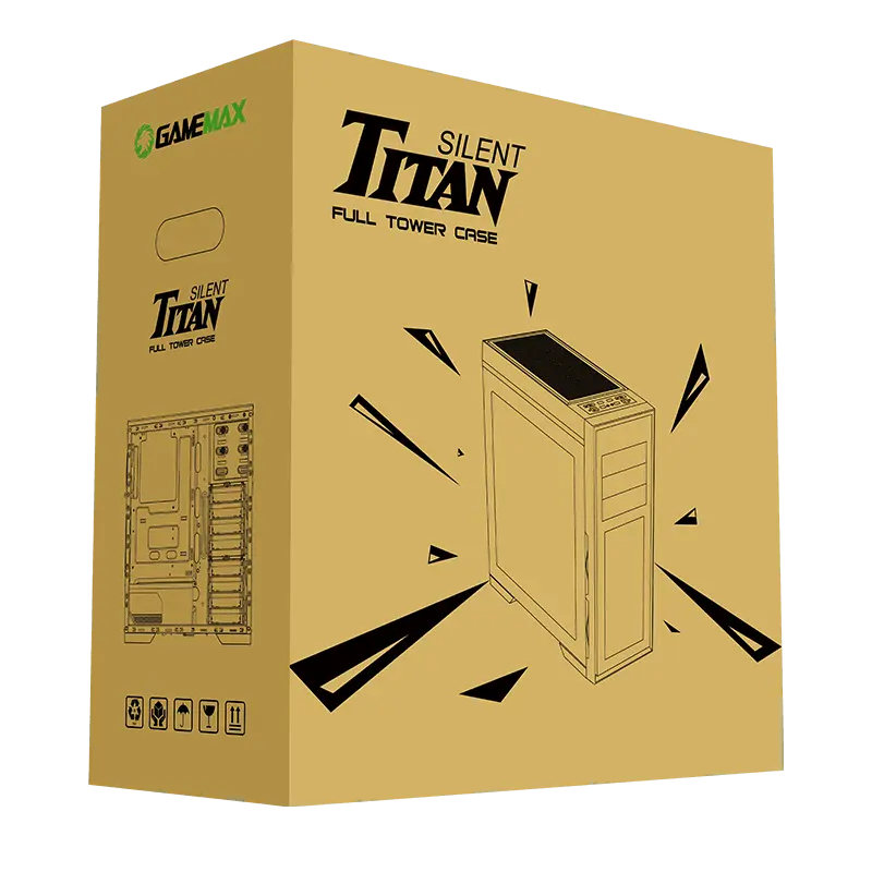 Gamemax TITAN Silent Full-Tower Negru