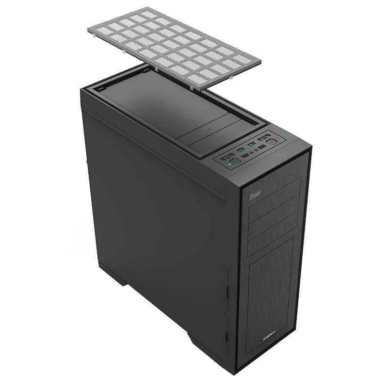 Gamemax TITAN Silent Full-Tower Negru
