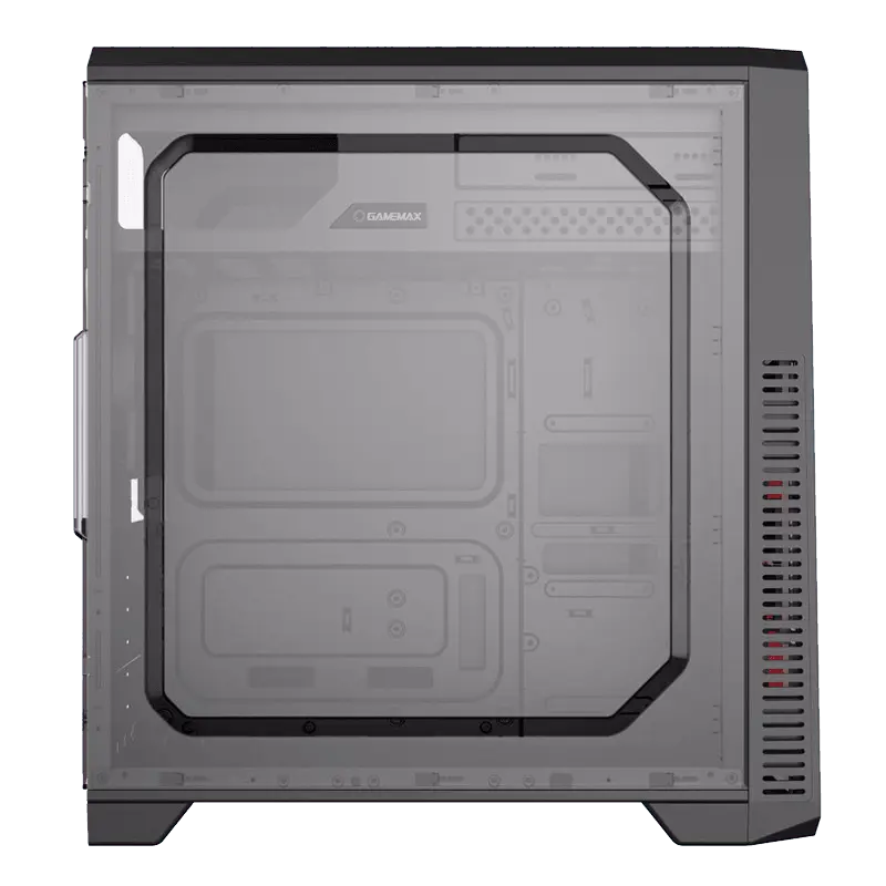 Gamemax G561-BK Midi-Tower Negru