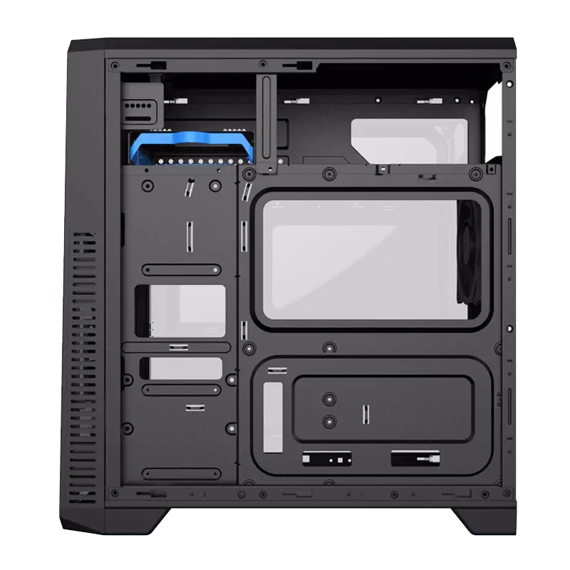 Gamemax G561-BK Midi-Tower Negru