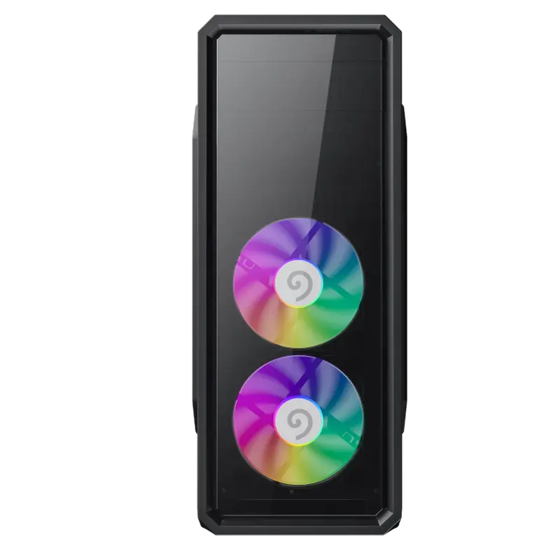 Gamemax G561-BK Midi-Tower Negru