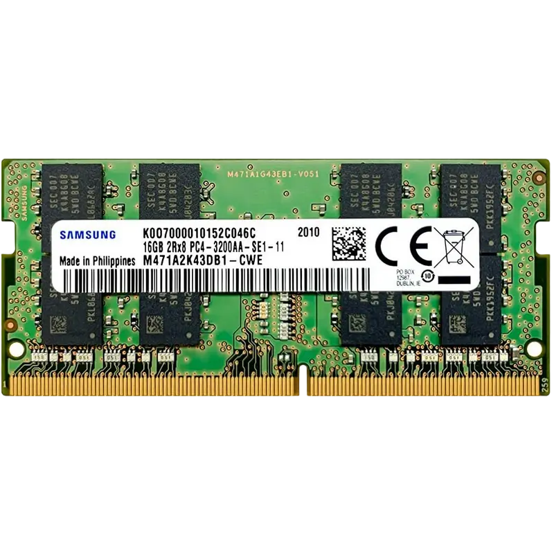 Samsung M471A2K43DB1-CWE M471 16GB DDR4 3200MHz SODIMM