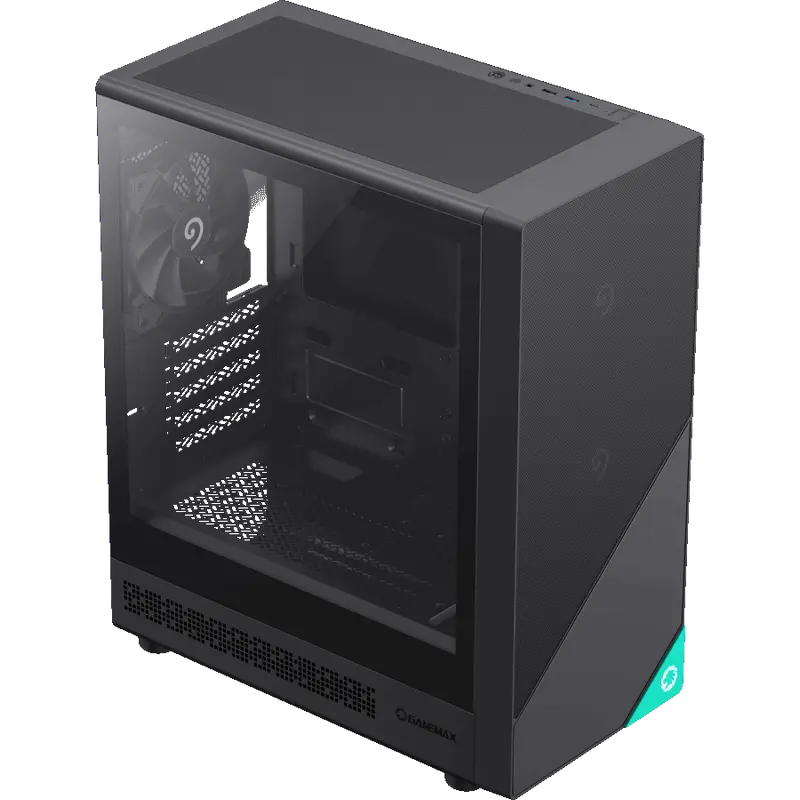 Gamemax FOCUS MB Mini-Tower Черный