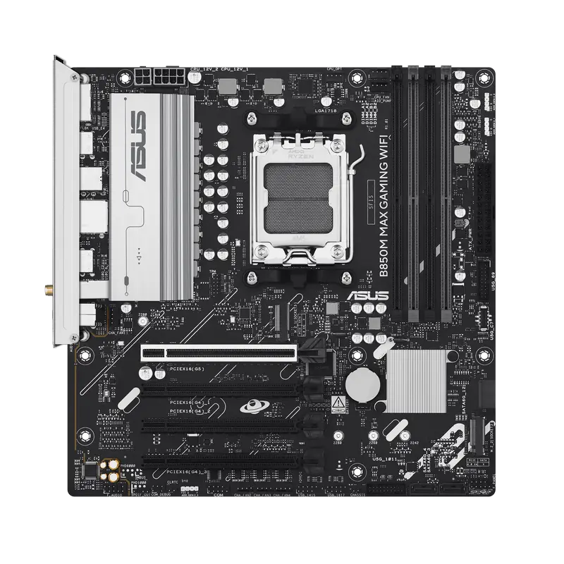 ASUS B850M MAX GAMING WIFI AM5 Micro-ATX