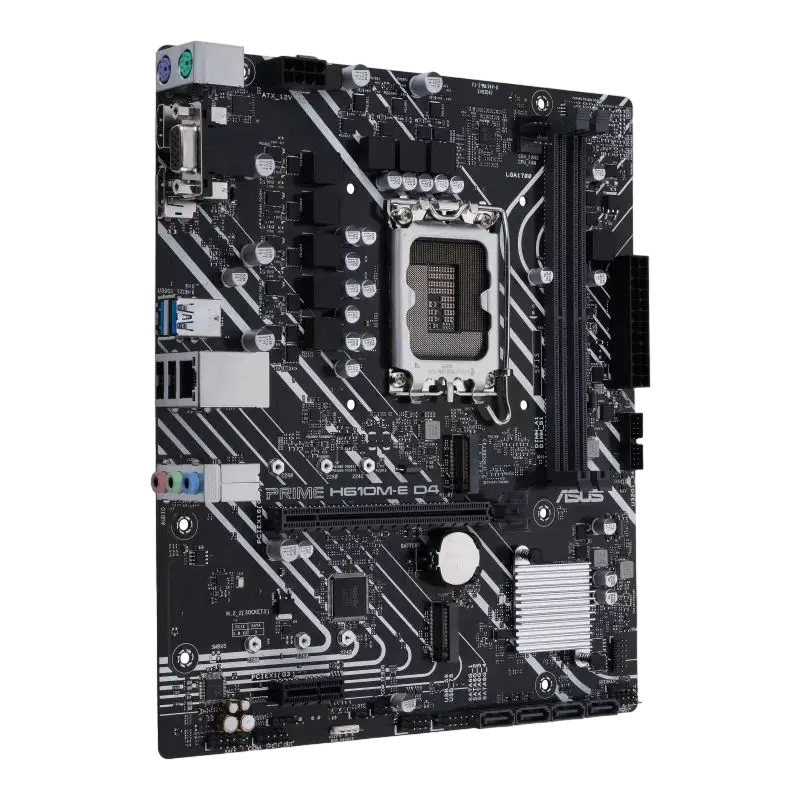 ASUS PRIME H610M-E D4 LGA1700 Micro-ATX