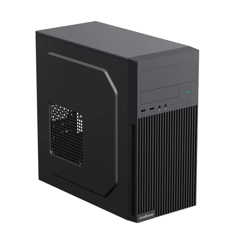 Sohoo 6521BK Midi-Tower Negru