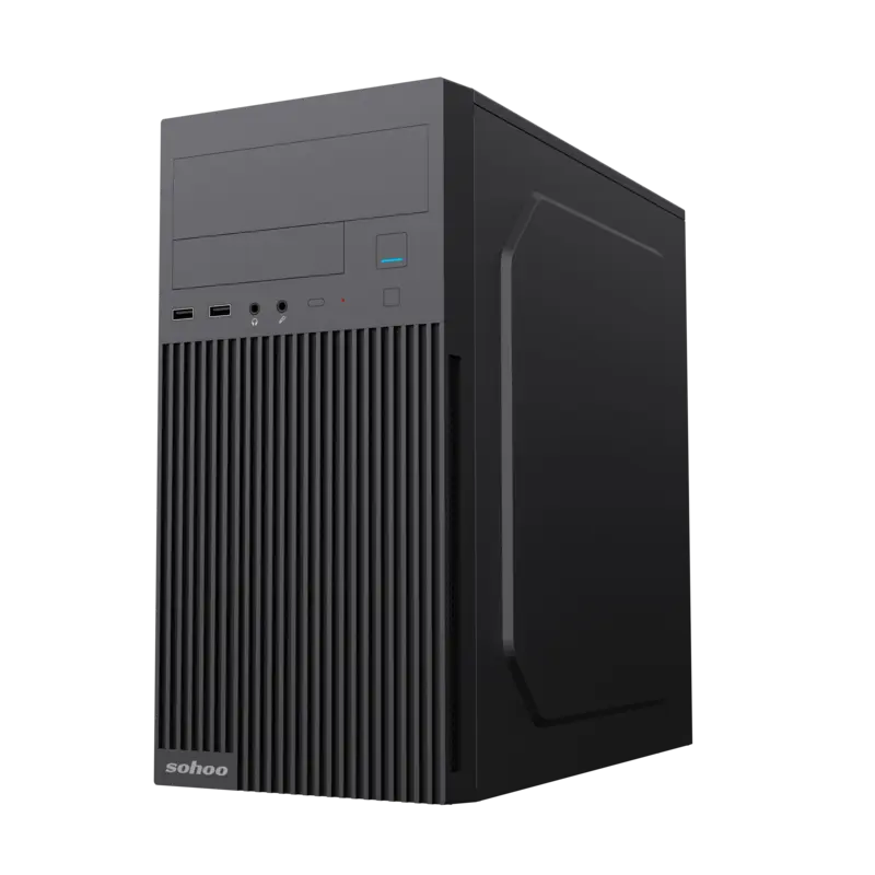 Sohoo 6521BK Midi-Tower Negru
