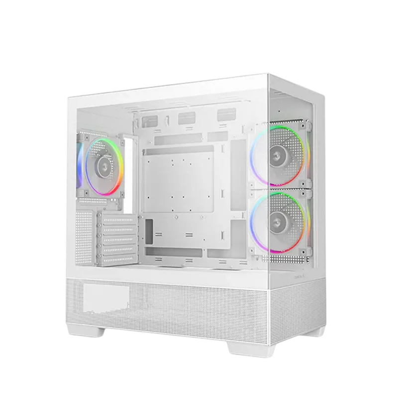 Deepcool CG380 3F WH Mini-Tower Белый