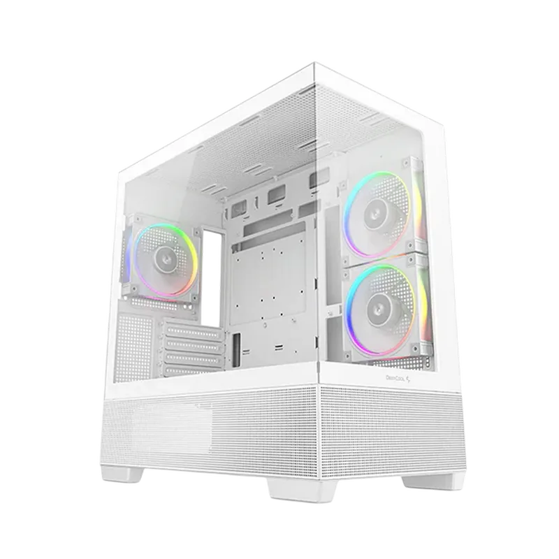 Deepcool CG380 3F WH Mini-Tower Alb