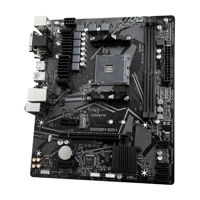 Gigabyte B550M S2H AM4 Micro-ATX