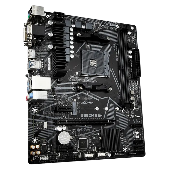 Gigabyte B550M S2H AM4 Micro-ATX