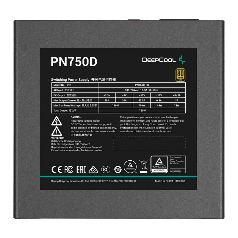 Deepcool GamerStorm PN750D 750W ATX