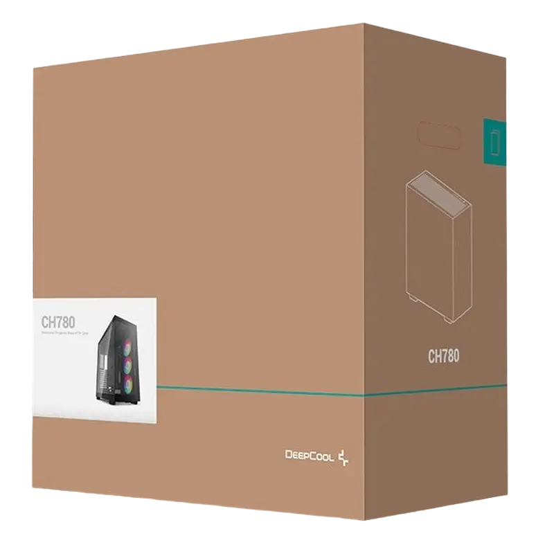 Deepcool CH780 Full-Tower Negru
