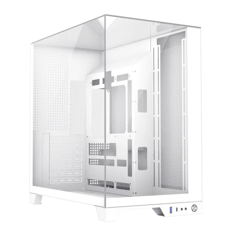 Gamemax INFINITY PLUS WH Midi-Tower Alb