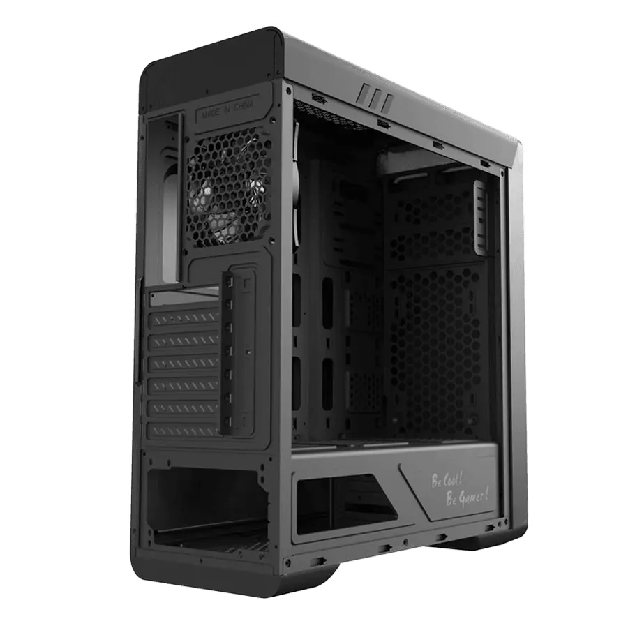 Gamemax ROCKSTAR Midi-Tower Negru