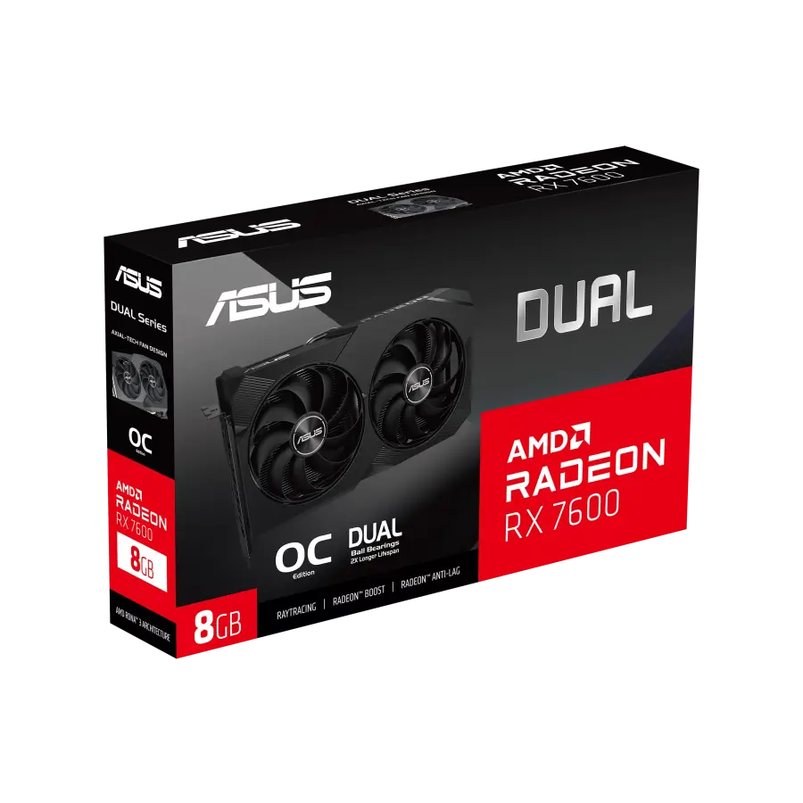 ASUS Dual Radeon RX 7600 OC