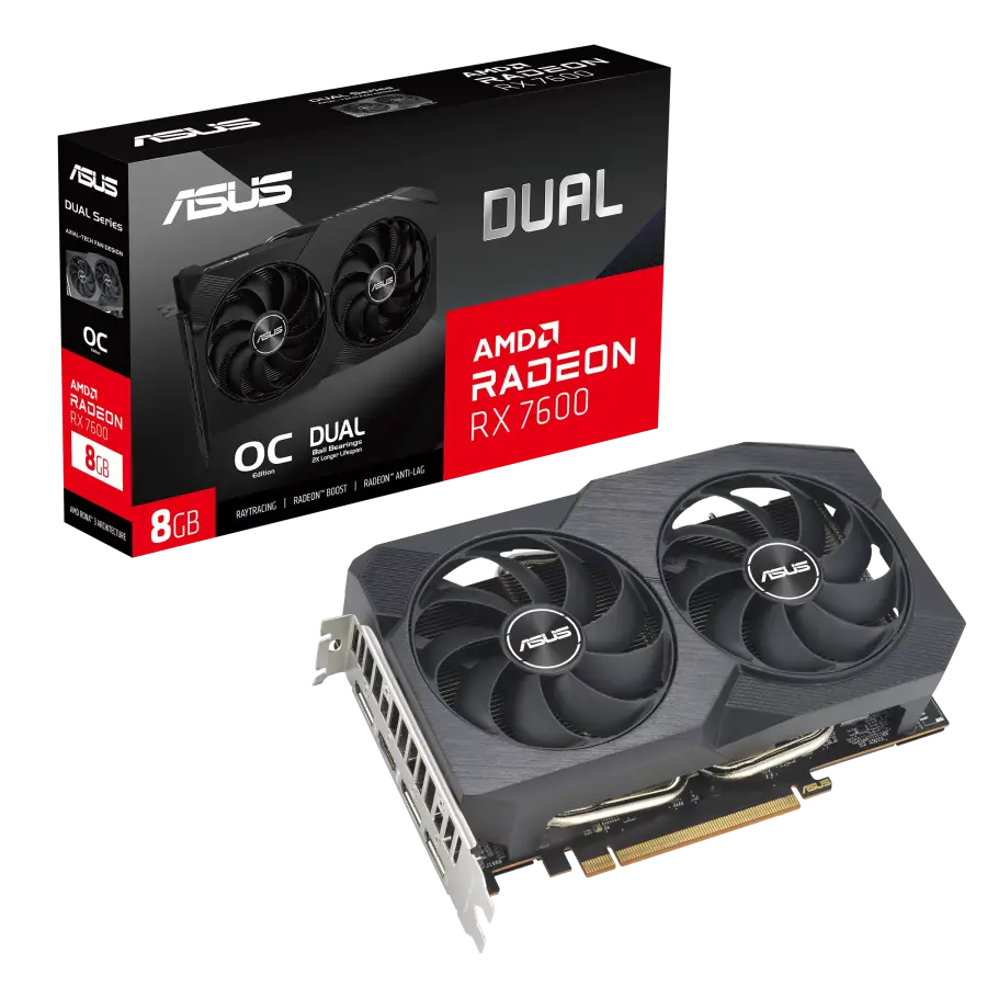 ASUS Dual Radeon RX 7600 OC