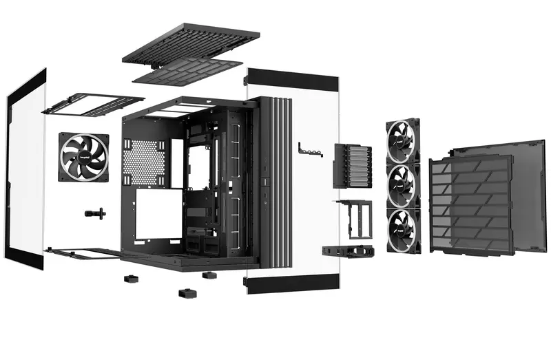 be quiet! LIGHT BASE 900 FX Midi-Tower Negru