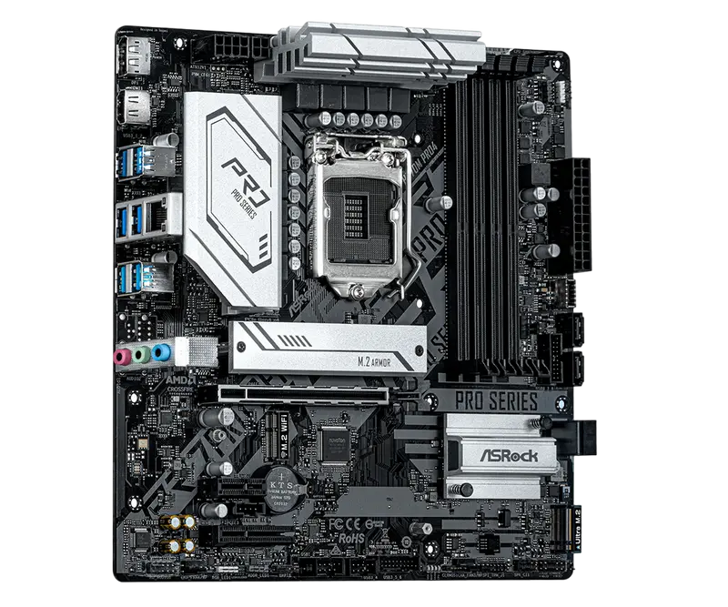 ASRock H570M PRO4 LGA1200 Micro-ATX