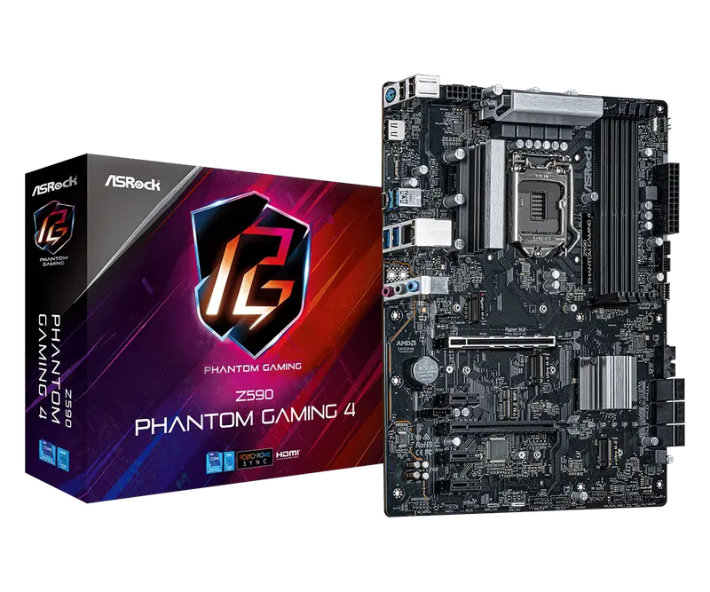 ASRock Z590 Phantom Gaming 4 LGA1200 ATX
