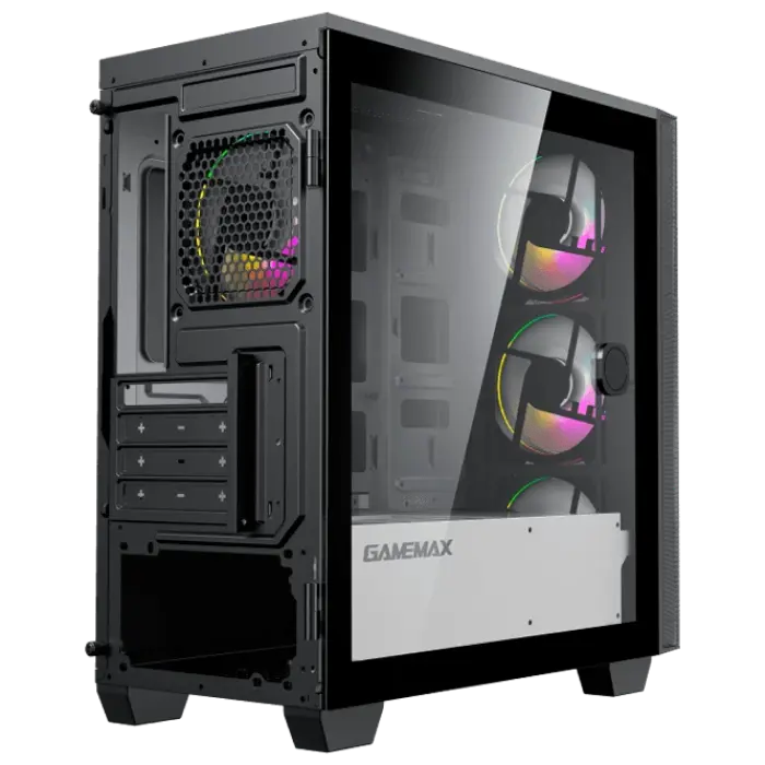 Gamemax AERO MINI Mini-Tower Negru