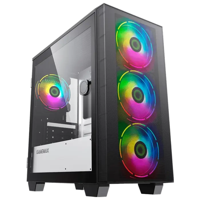 Gamemax AERO MINI Mini-Tower Negru