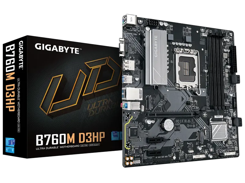 Gigabyte B760M D3HP LGA1700 Micro-ATX