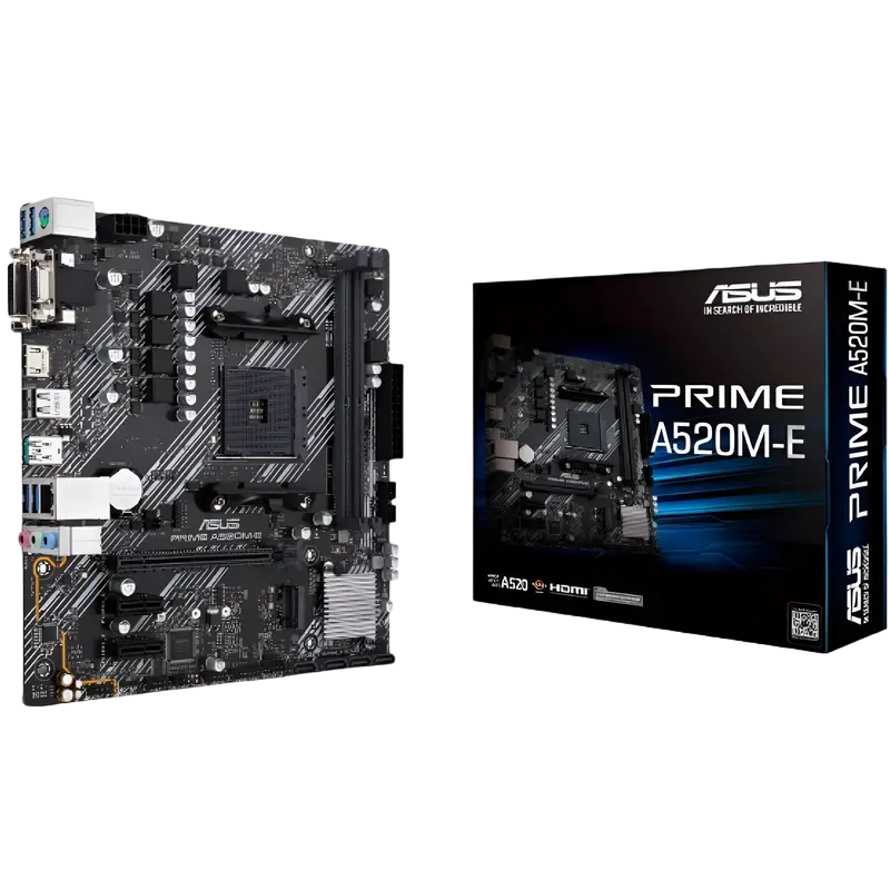 ASUS PRIME A520M-E AM4 Micro-ATX