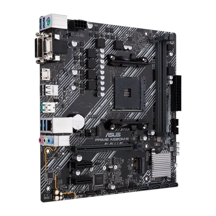ASUS PRIME A520M-E AM4 Micro-ATX