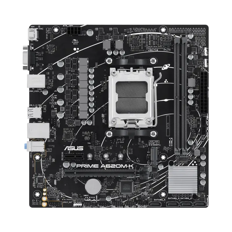 ASUS PRIME A620M-K AM5 Micro-ATX