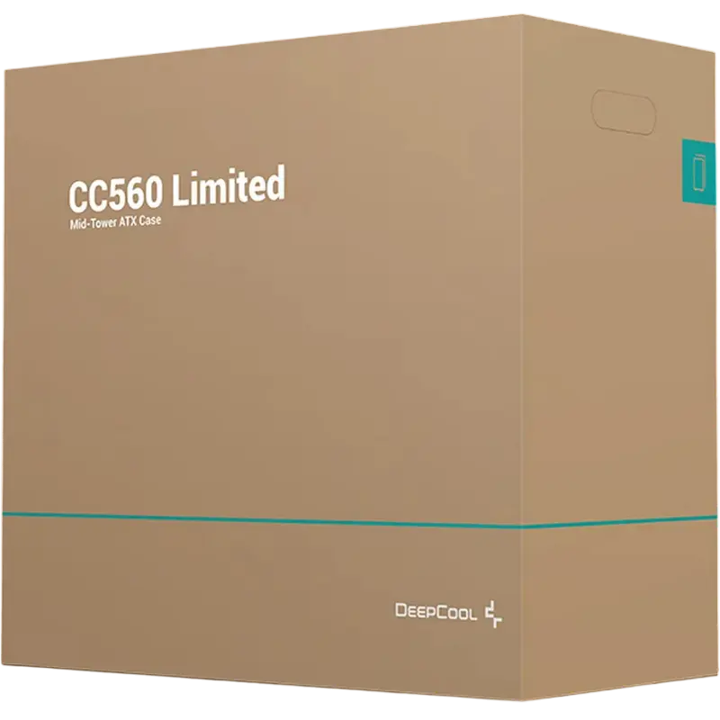 Deepcool CC560 Limited V2 Midi-Tower Negru