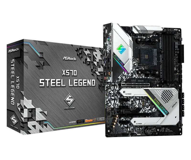 ASRock X570 STEEL LEGEND AM4 ATX