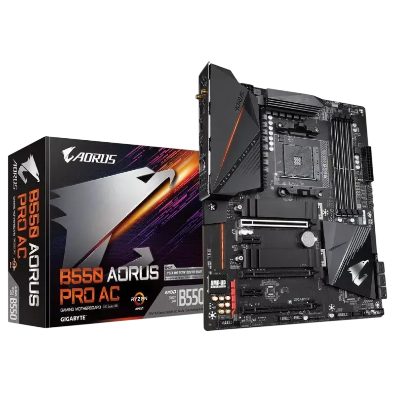 Gigabyte B550 AORUS PRO AC AM4 ATX