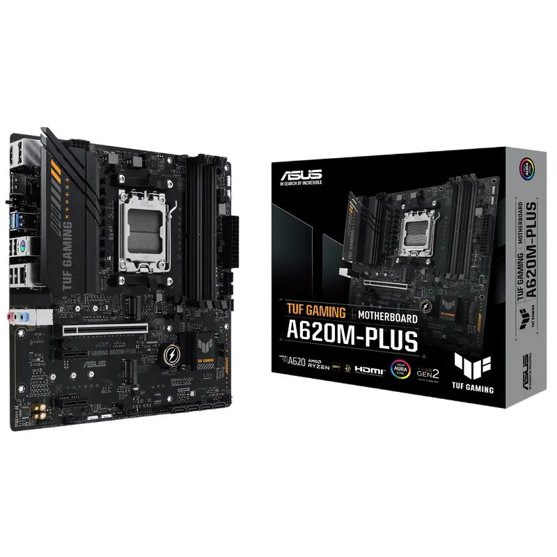 ASUS TUF GAMING A620M-PLUS AM5 Micro-ATX