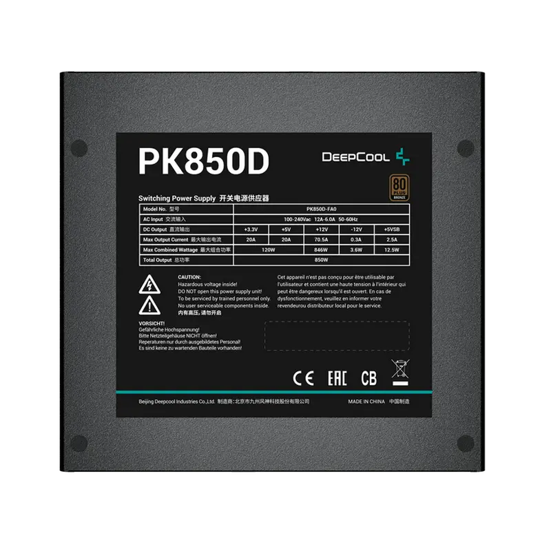 Deepcool GamerStorm PK850D 850W ATX