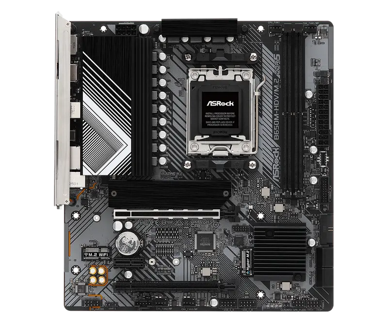 ASRock B650M-HDV/M.2 AM5 Micro-ATX