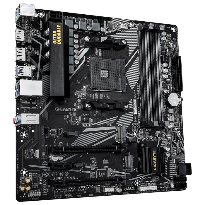 Gigabyte B550M DS3H R2 AM4 Micro-ATX