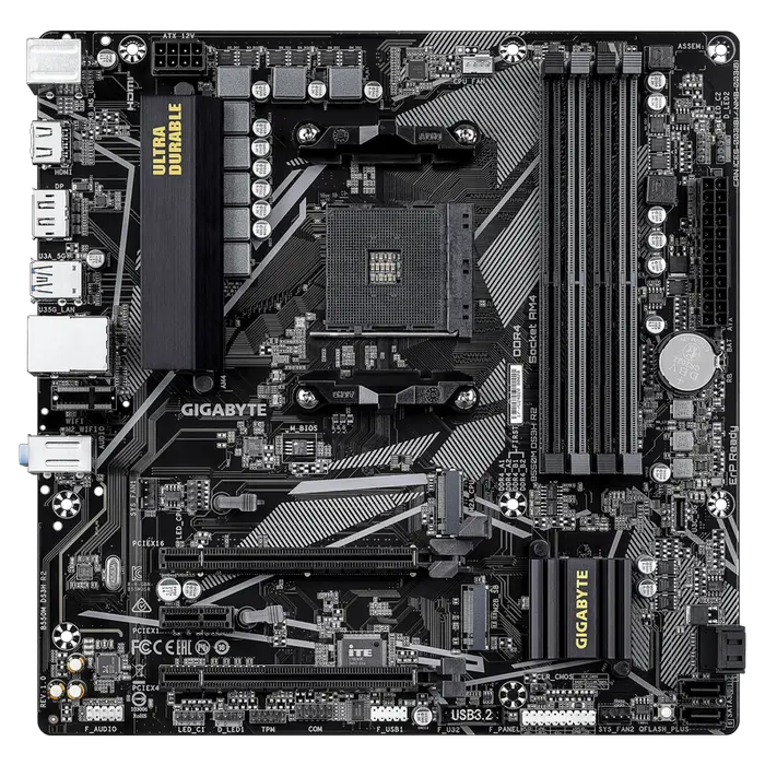 Gigabyte B550M DS3H R2 AM4 Micro-ATX